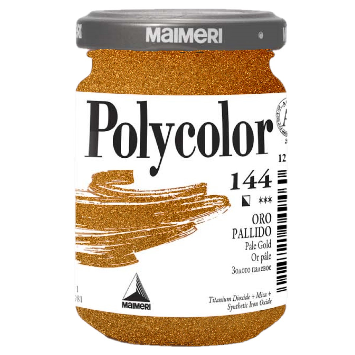 Acrilic Polycolor auriu intens 140ml Maimeri 144