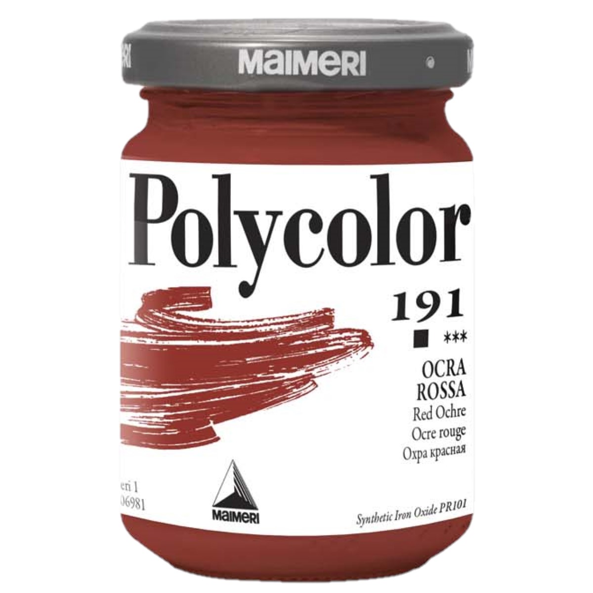 Acrilic Polycolor ocru rosu 140ml Maimeri 191