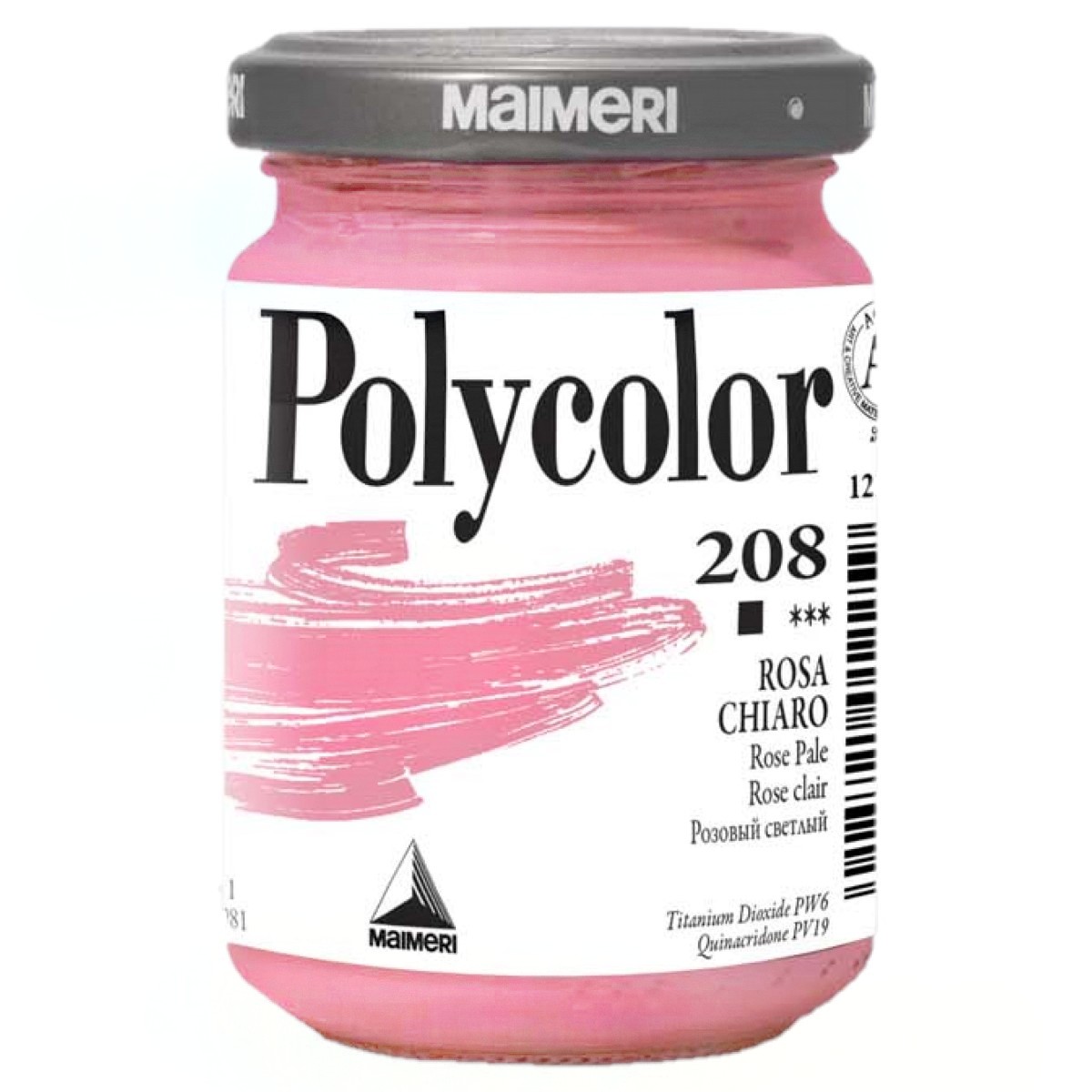 Acrilic Polycolor roz pal 140ml Maimeri 208