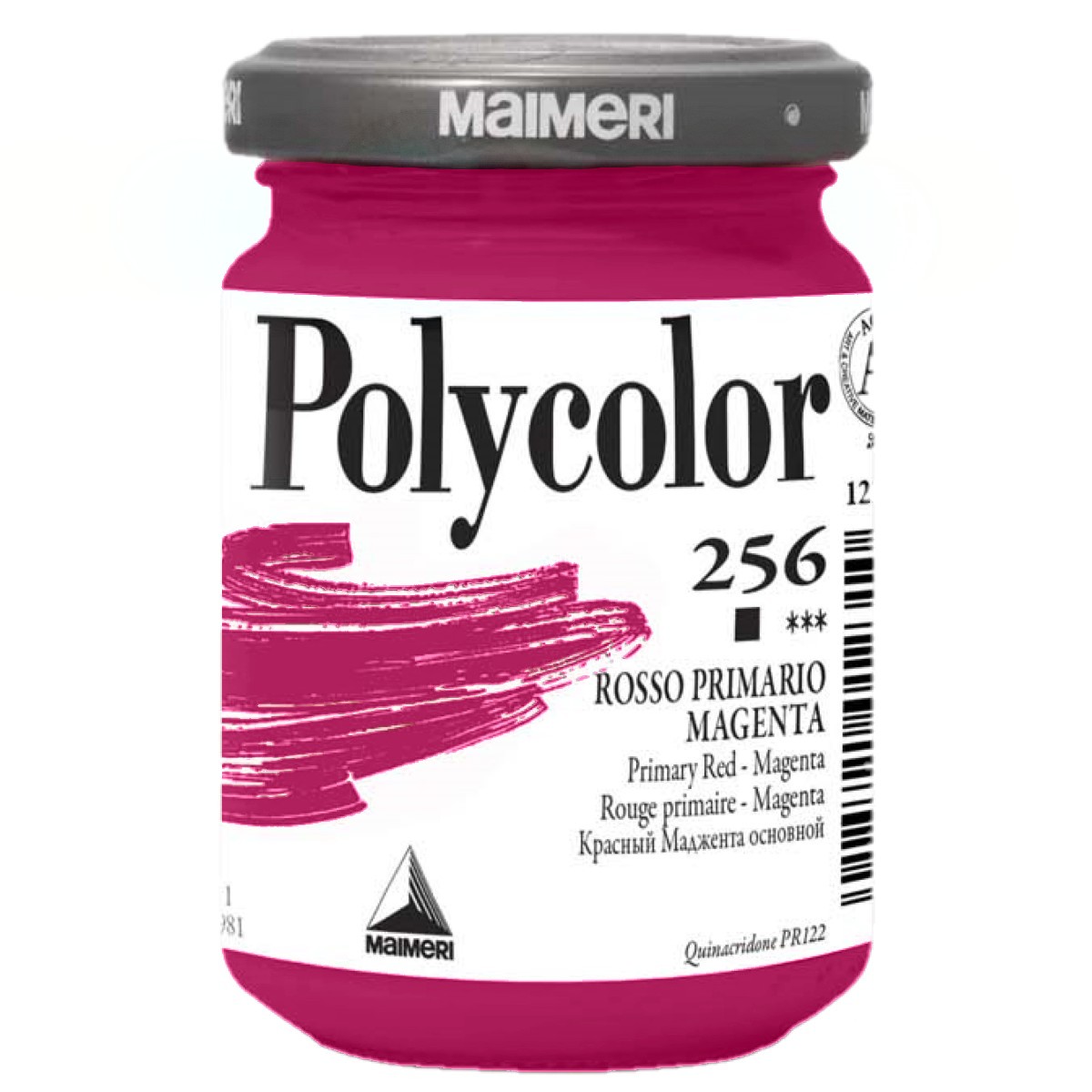 Acrilic Polycolor rosu magenta primar 140ml Maimeri 256