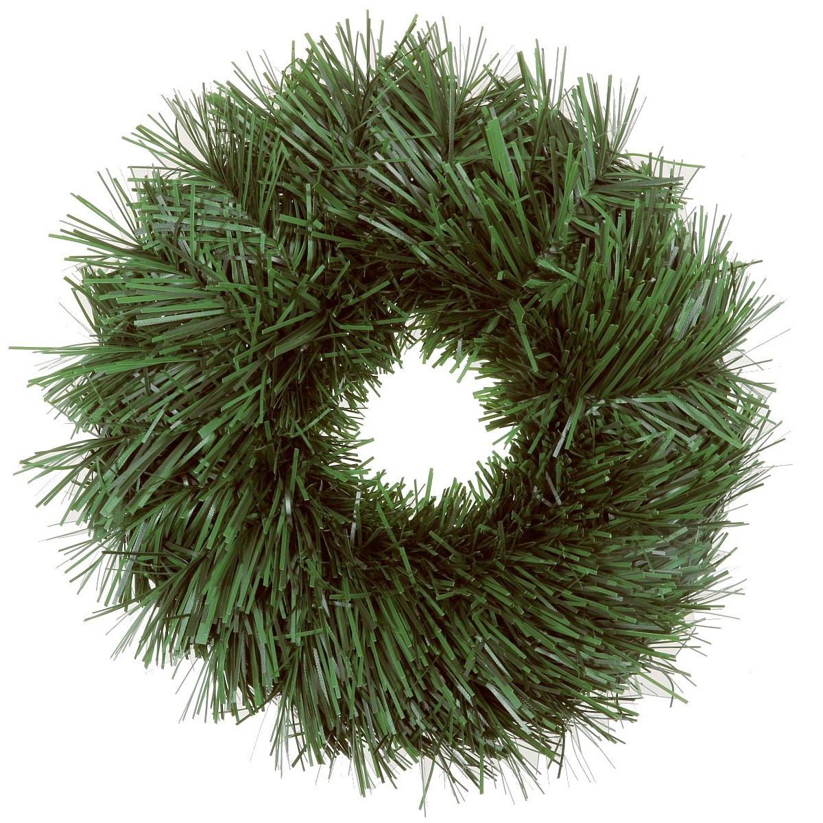 Coronita brad artificial spiralata verde 25cm