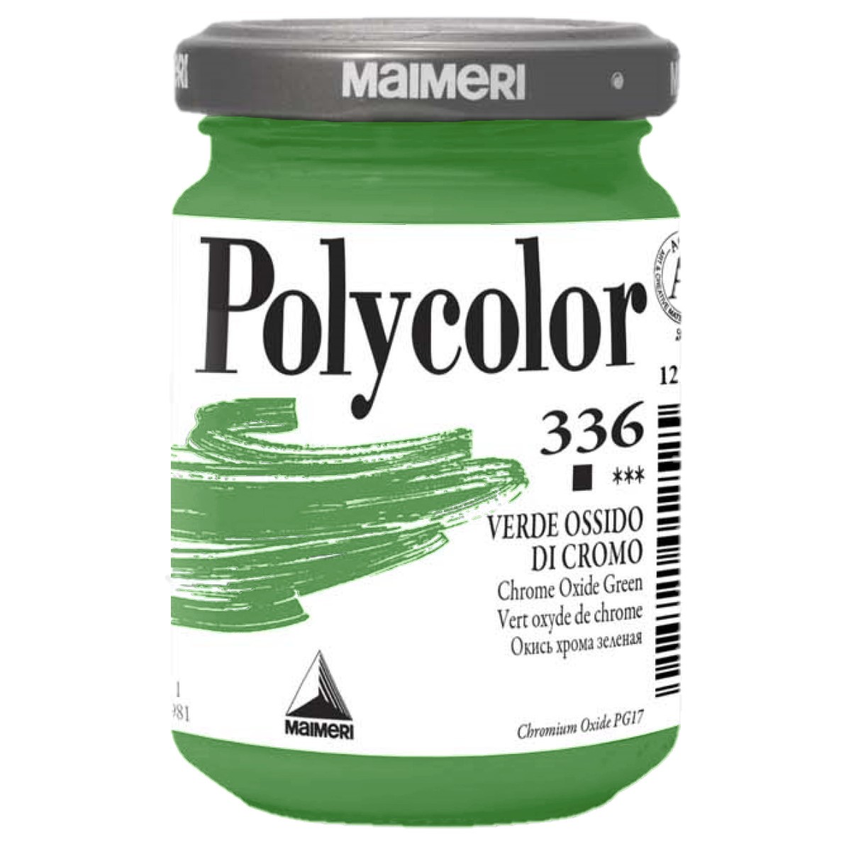 Acrilic Polycolor verde oxid de crom 140ml Maimeri 336