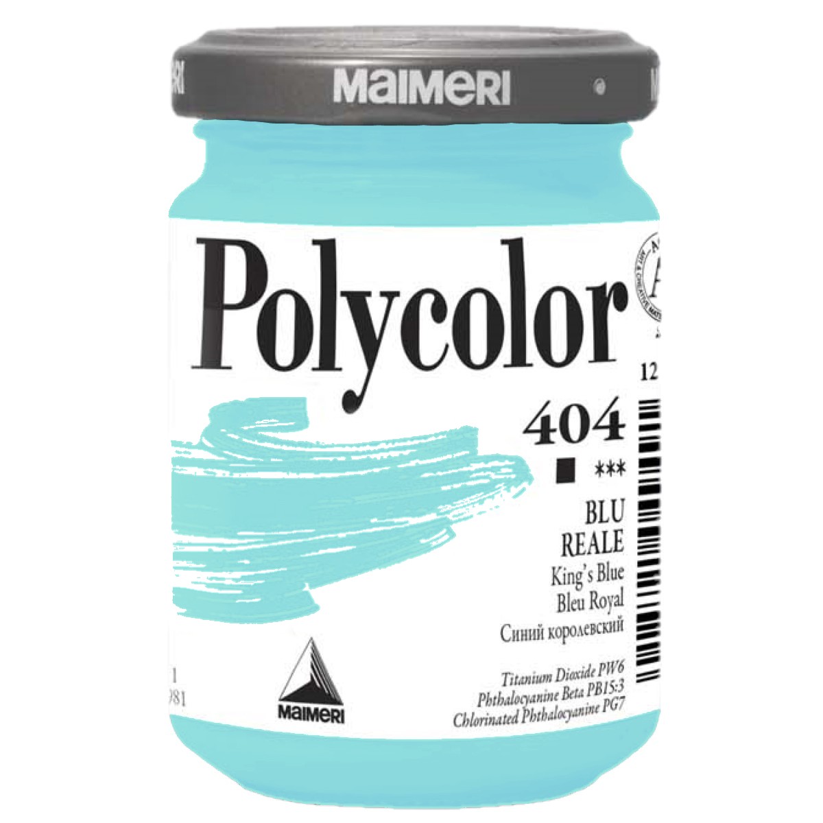Acrilic Polycolor albastru regal 140ml Maimeri 404