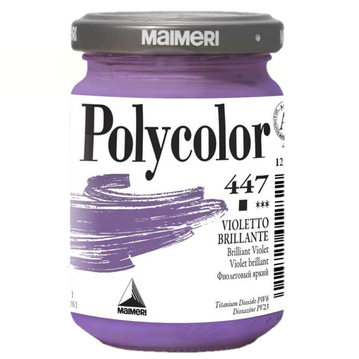 Acrilic Polycolor violet stralucitor 140ml Maimeri 447