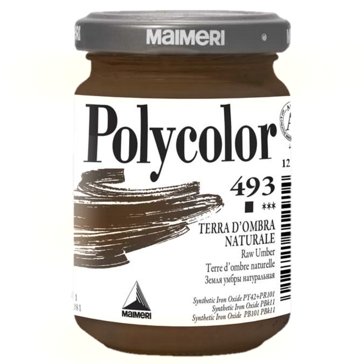 Acrilic Polycolor umbra naturala 140ml Maimeri 493