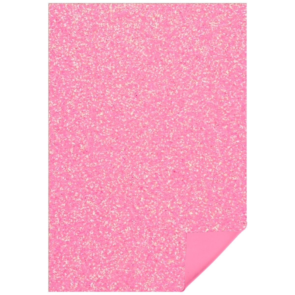 Carton buretat roz cu sclipici 40x60cm x 2mm MP PN574-20