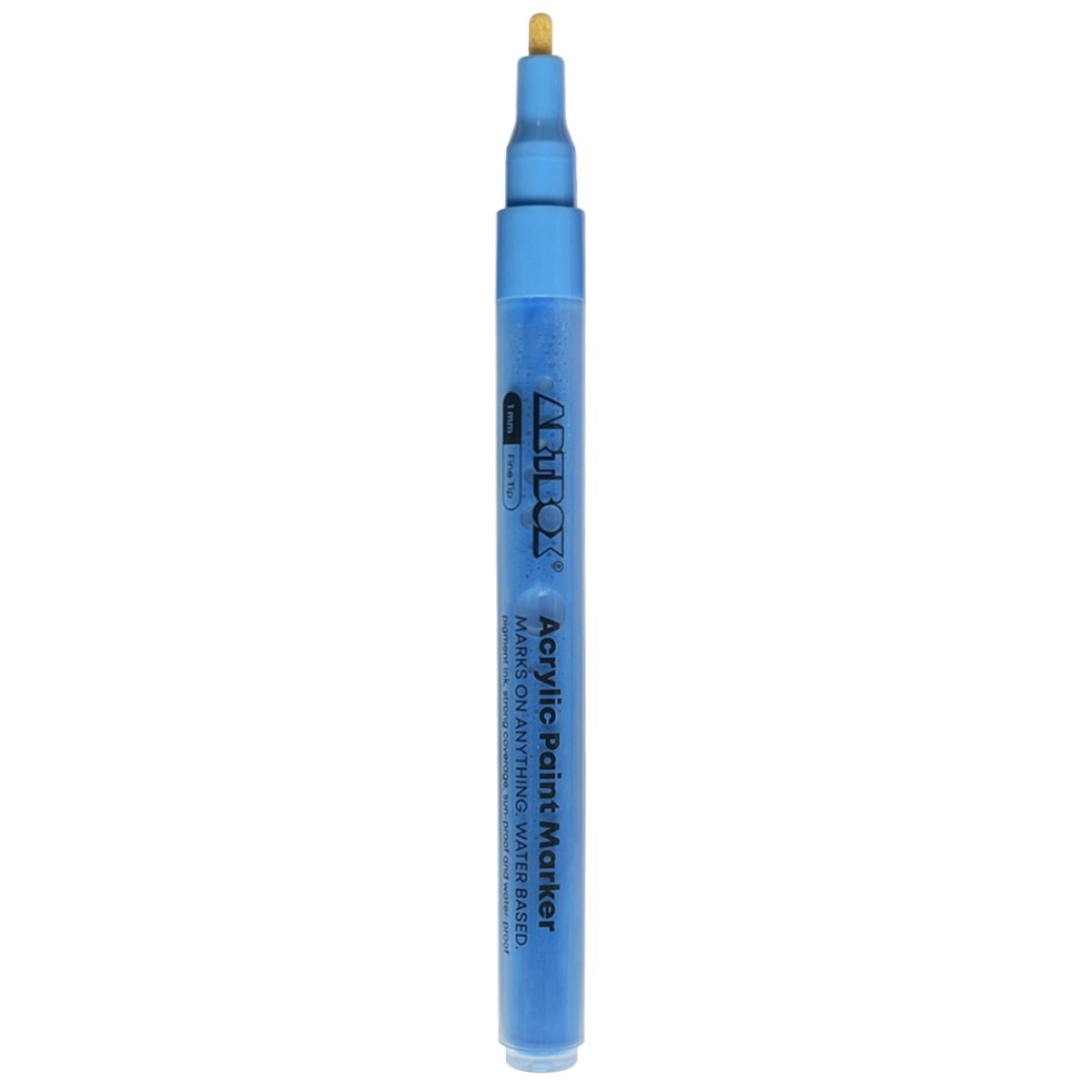 Marker vopsea acrilica varf 1mm Artbox AX5010B025 bleu
