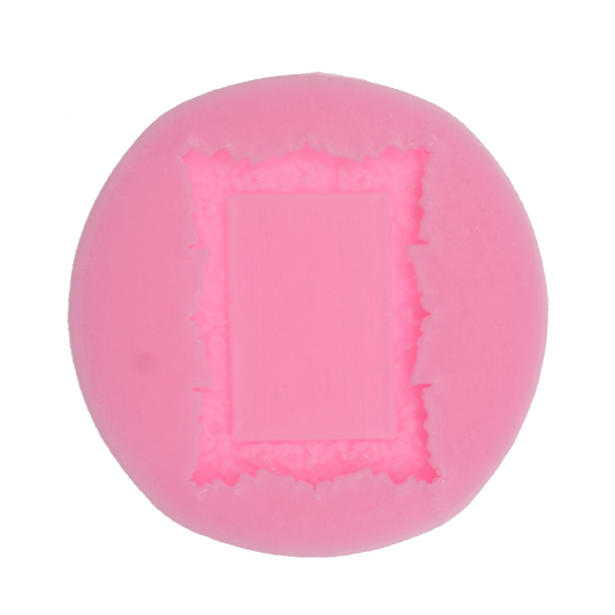 Matrita silicon rotunda rama deco 6 2x6 2x1cm 822102 roz