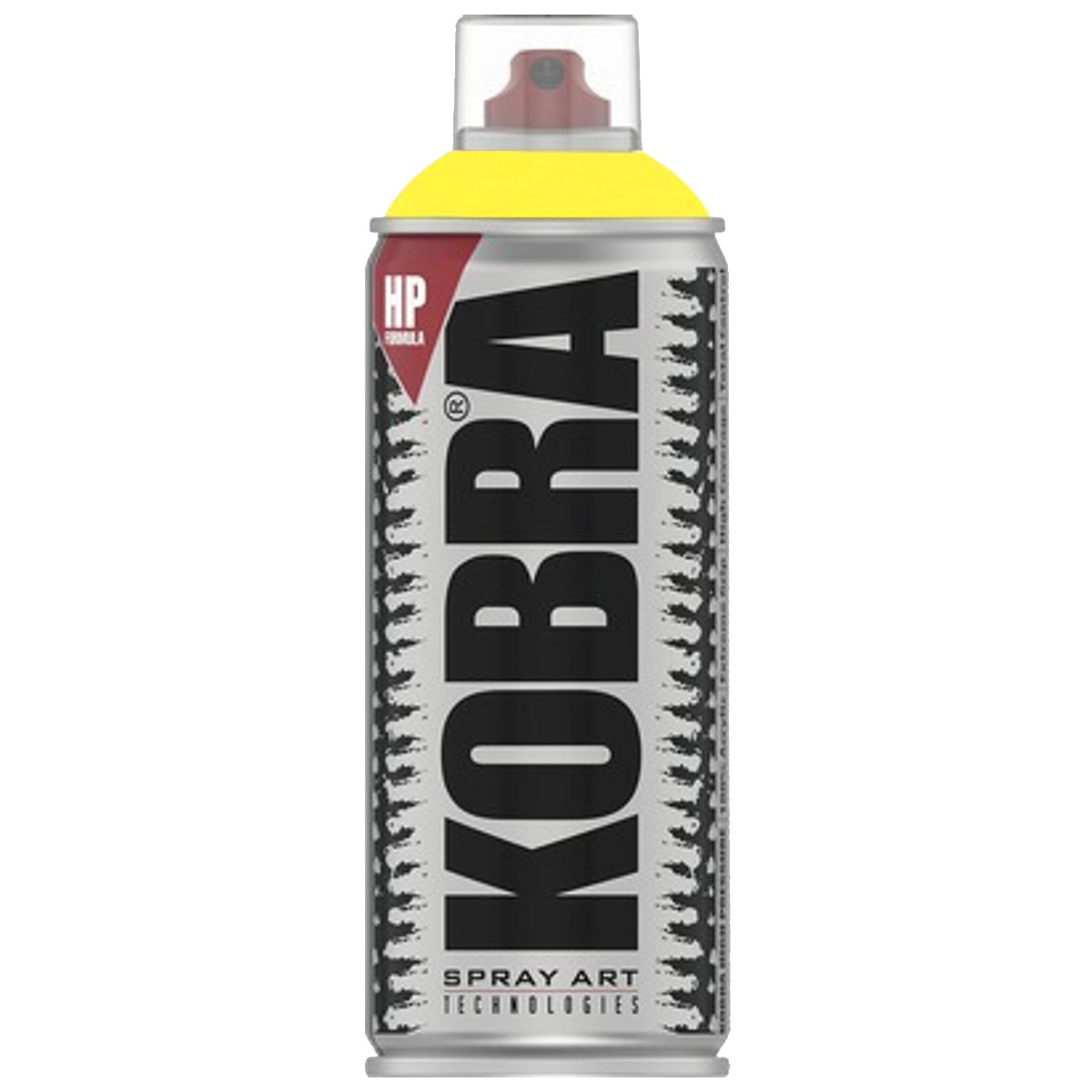 Vopsea spray acrilic 400ml Kobra HP galben 110