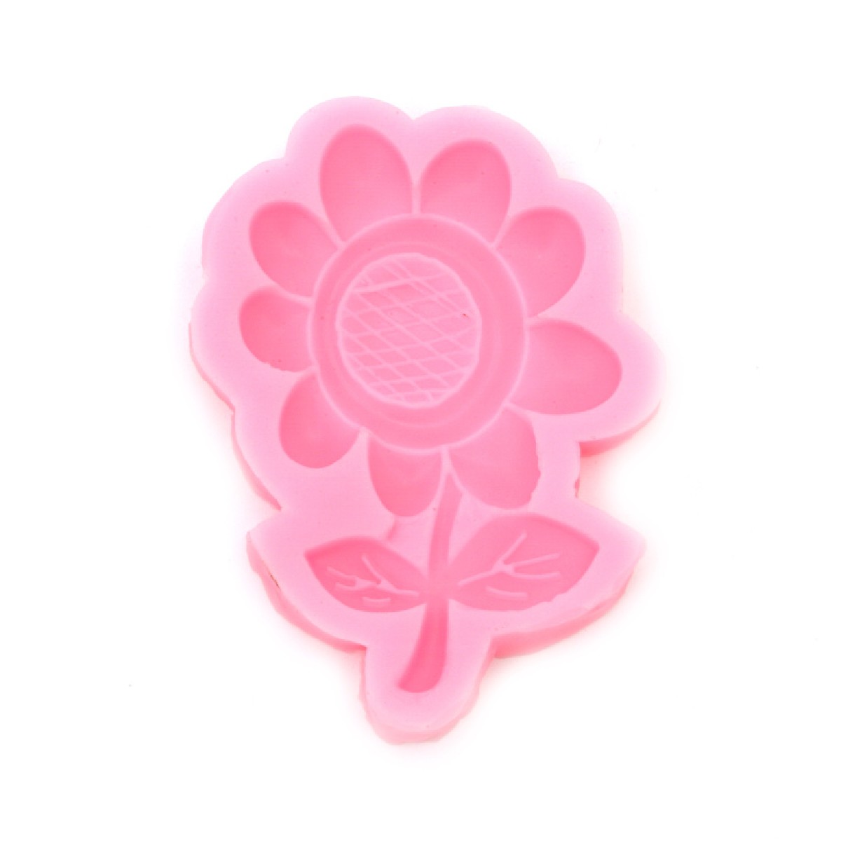 Matrita silicon floare 4 6x6 2x0 8cm 825197 roz
