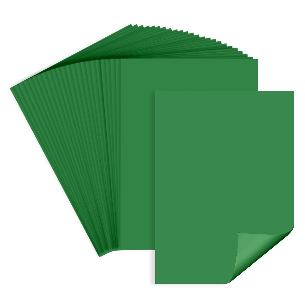 Hartie color verde Craciun A4 80g 25 set Clariana