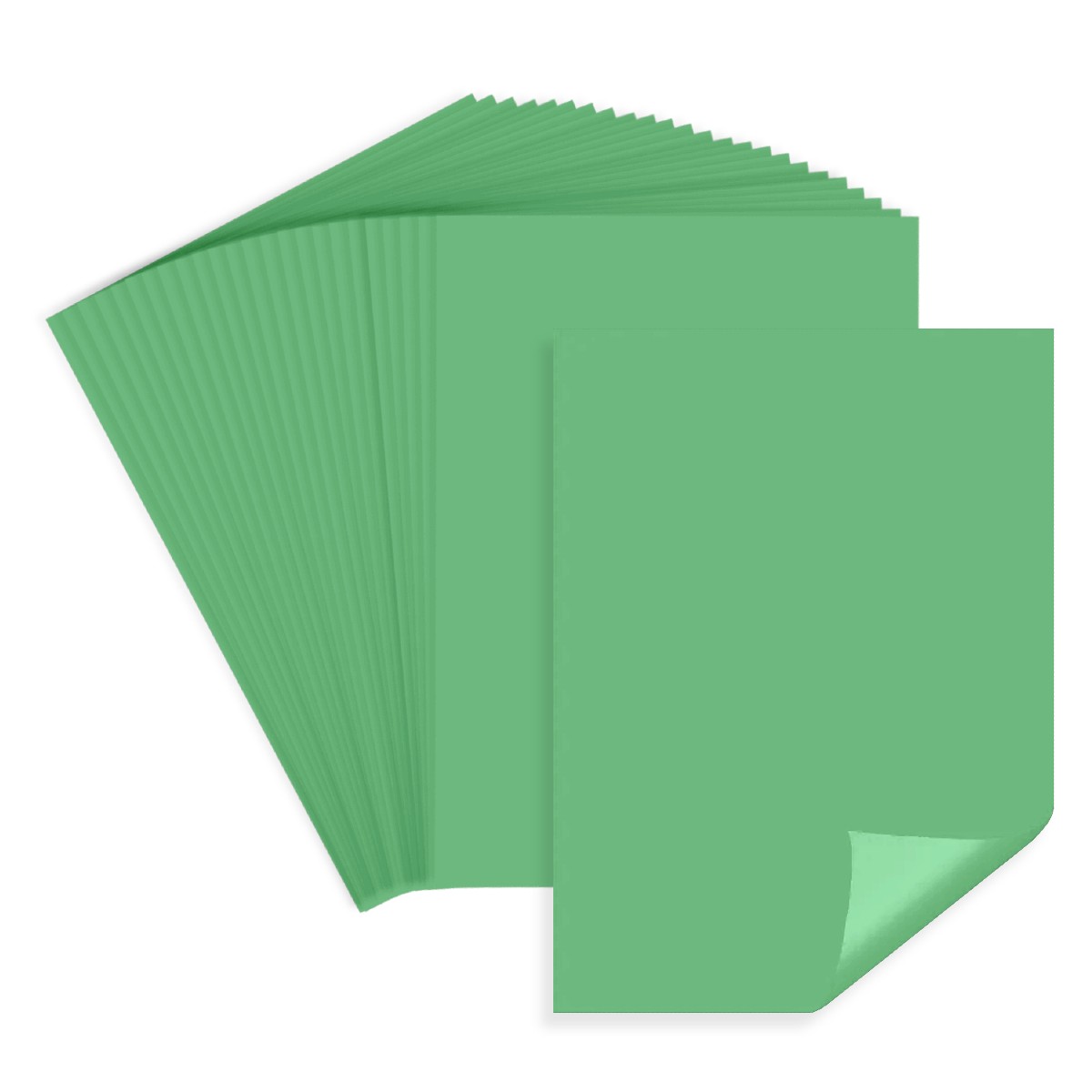 Hartie color verde fistic A4 80g 25 set Favini 107