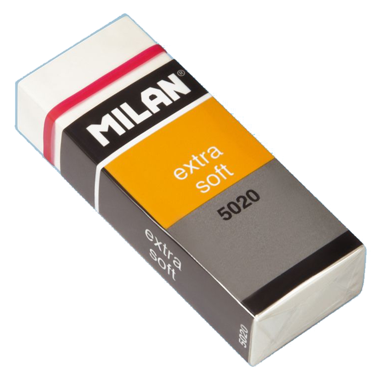 Radiera extra soft pentru creioane cu mina dura 6 1x2 3x1 2cm Milan 5020