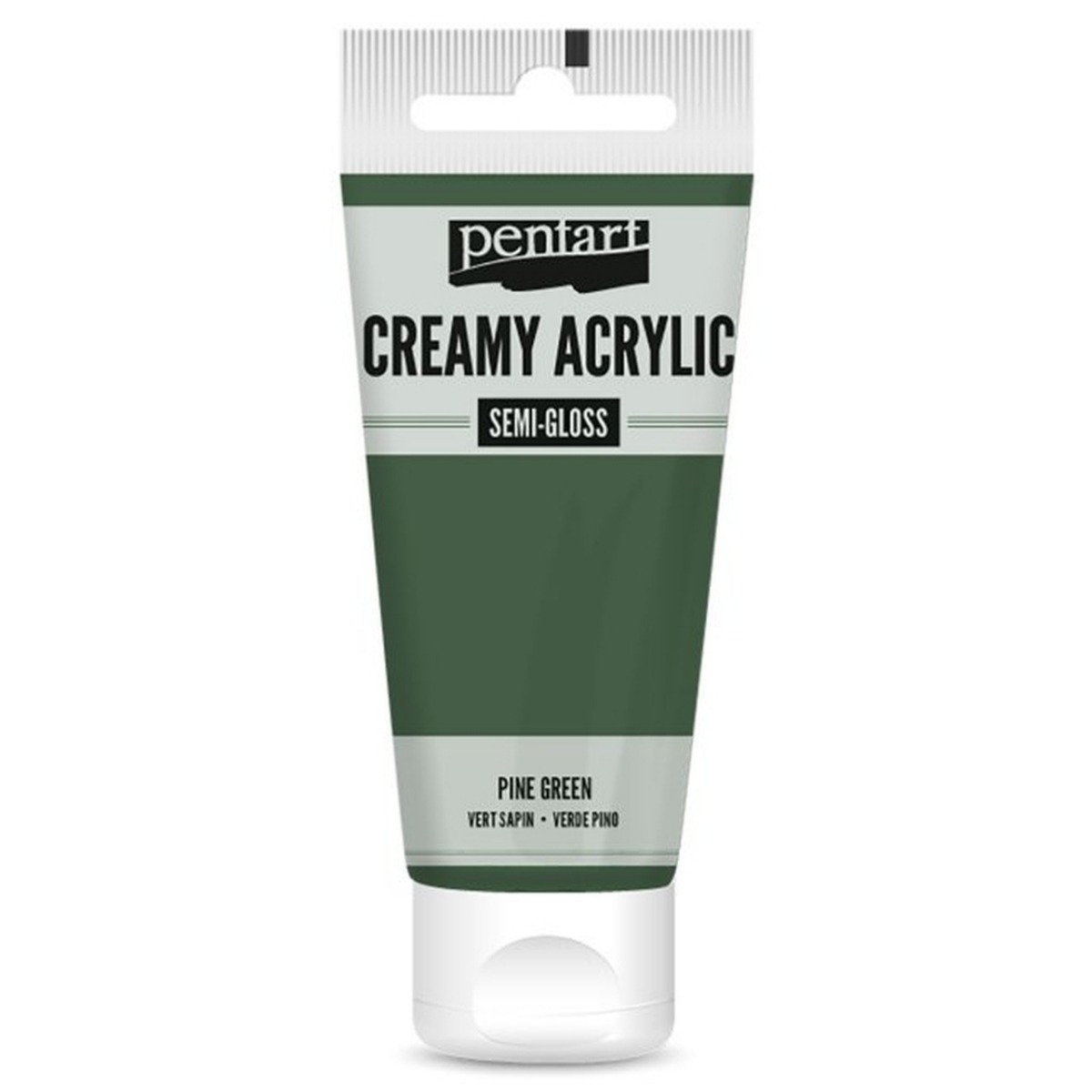 Acrilic Creamy semi-gloss 60ml Pentart verde pin 27957