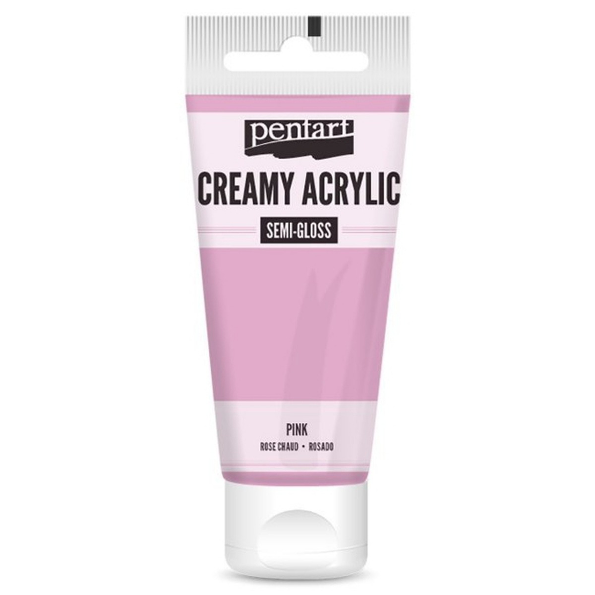 Acrilic Creamy semi-gloss 60ml Pentart roz 27972