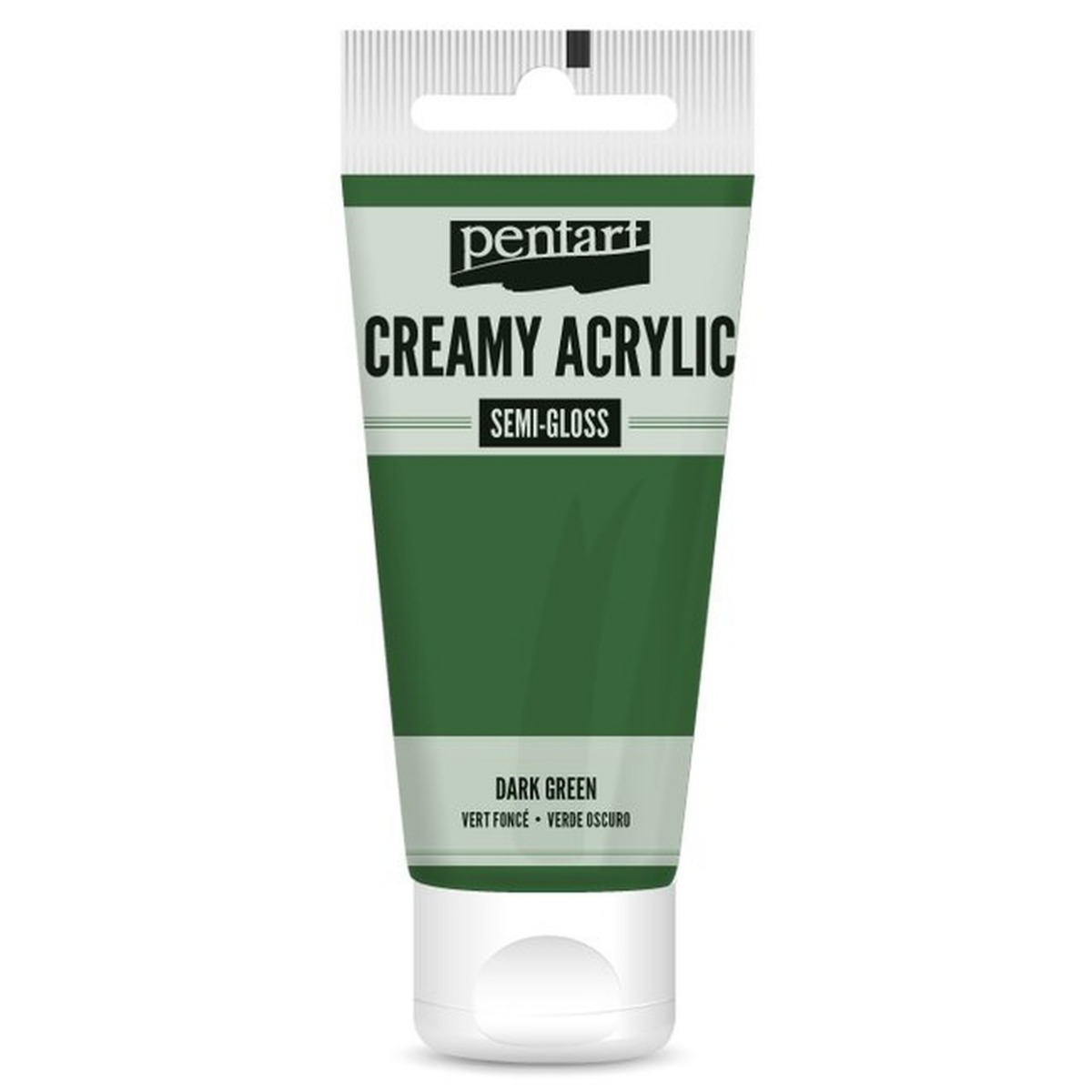 Acrilic Creamy semi-gloss 60ml Pentart verde inchis 27934