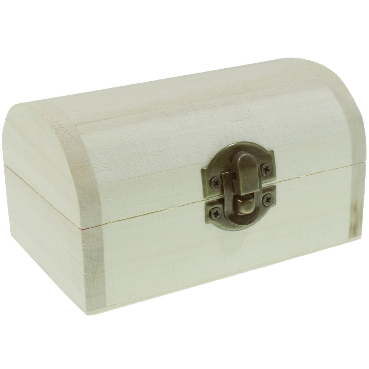 Cutie lemn cufar nefinisata cu inchizatoare clapeta 10 5x7x5 5cm C32-03b 35255