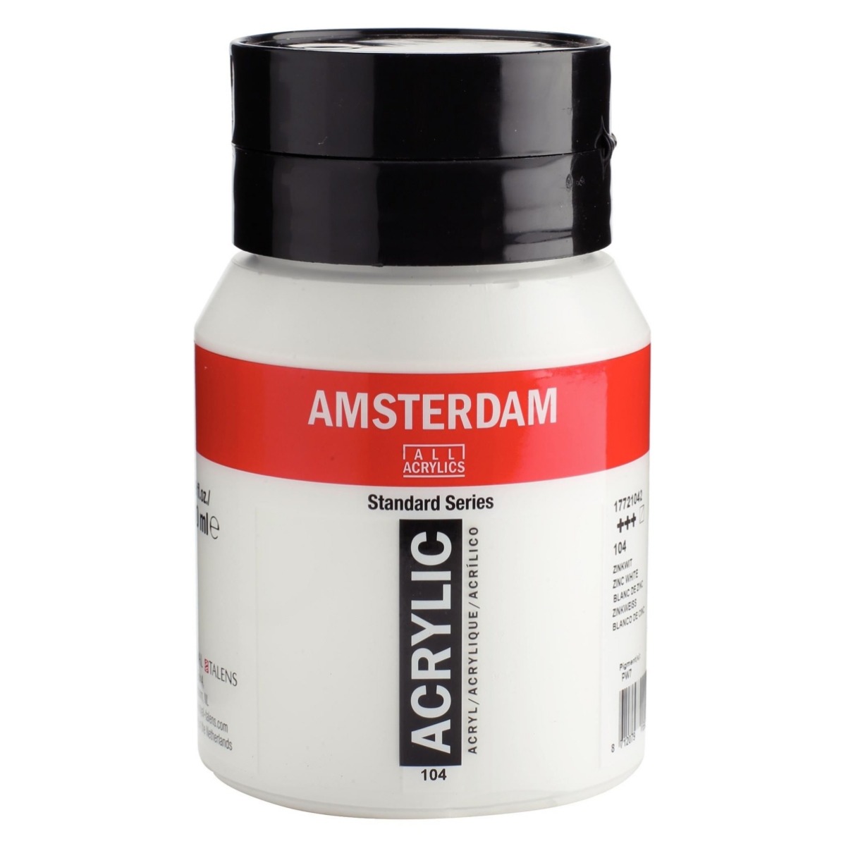 Acrilic Standard 500ml Amsterdam alb de zinc 17721042