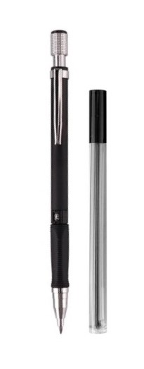 Creion mecanic negru cu 5 mine rezerva 2 0mm MP PE131