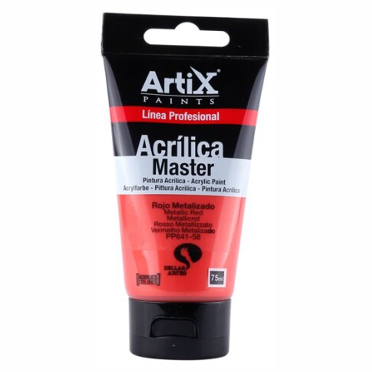 Acrilic Expert rosu metalic 75ml Artix PP641-58