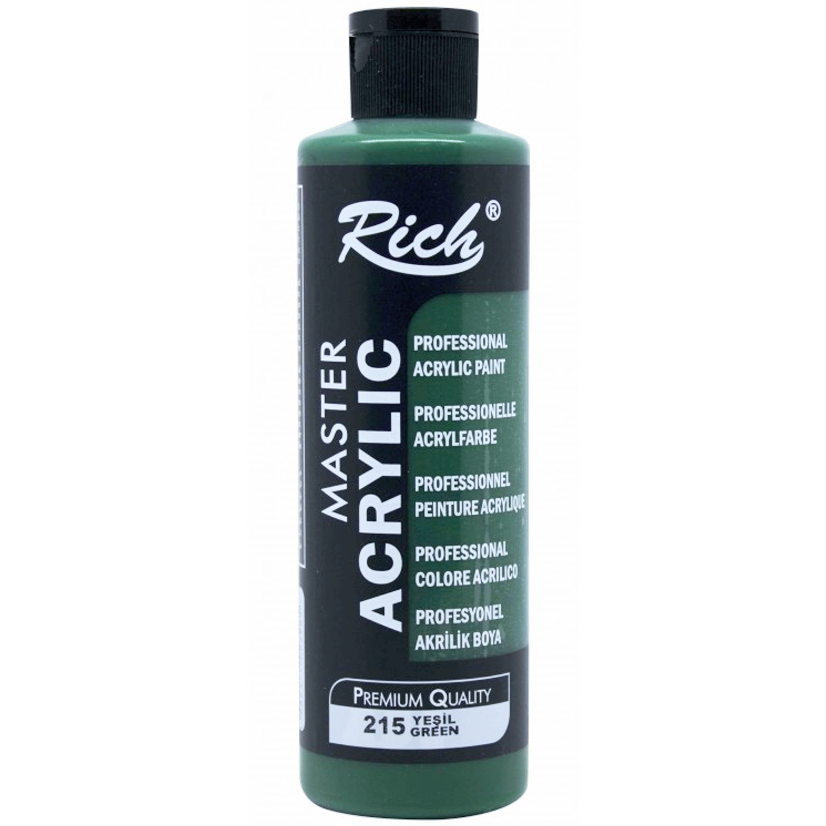 Acrilic verde mat 240ml Rich AKR-240-215