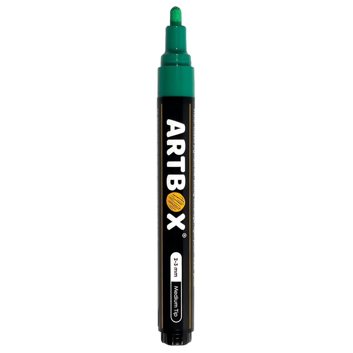 Marker vopsea acrilica varf 2-3mm Artbox AX5020G561 verde