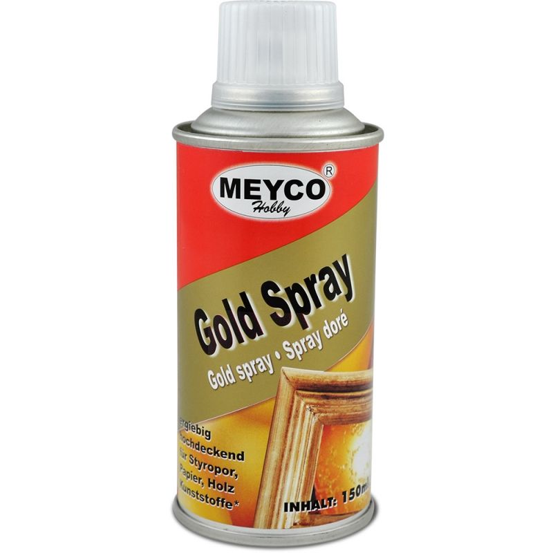 Vopsea spray auriu 150ml Meyco 65771